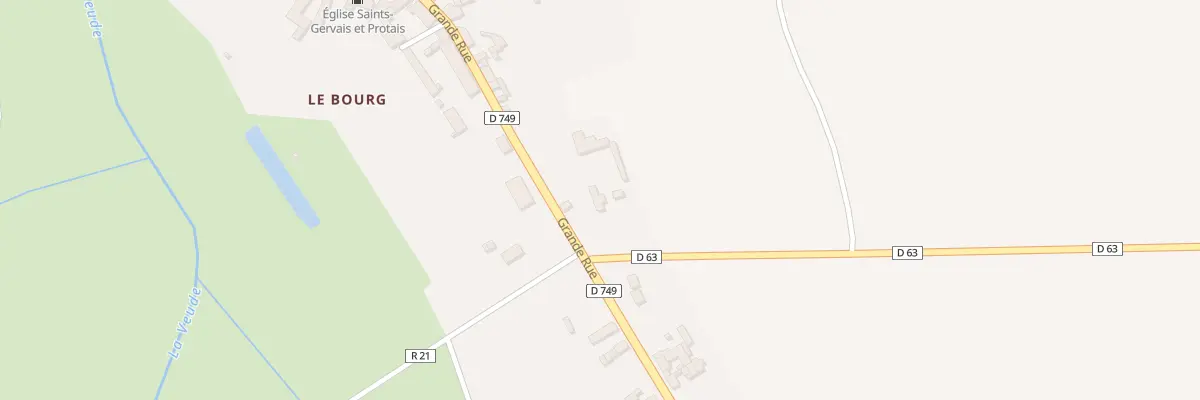 Plan du 71 Le Bourg à Jaulnay