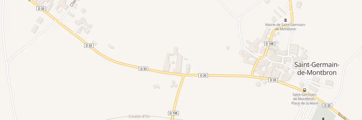 Plan du 1222 Rte des Gouffres à Saint-Germain-de-Montbron
