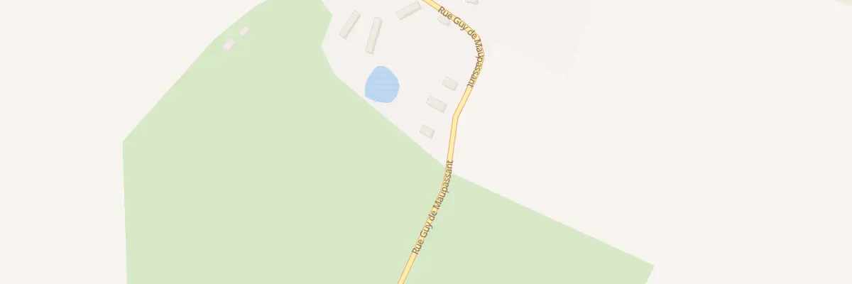 Plan du 550 Rue Guy de Maupassant à Grainville-Ymauville
