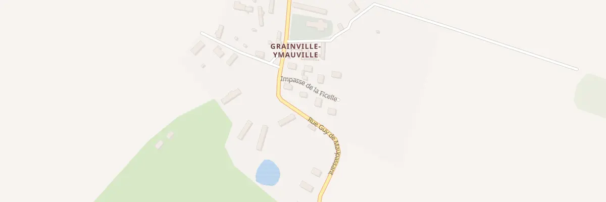 Plan du 38 Imp de la Ficelle à Grainville-Ymauville
