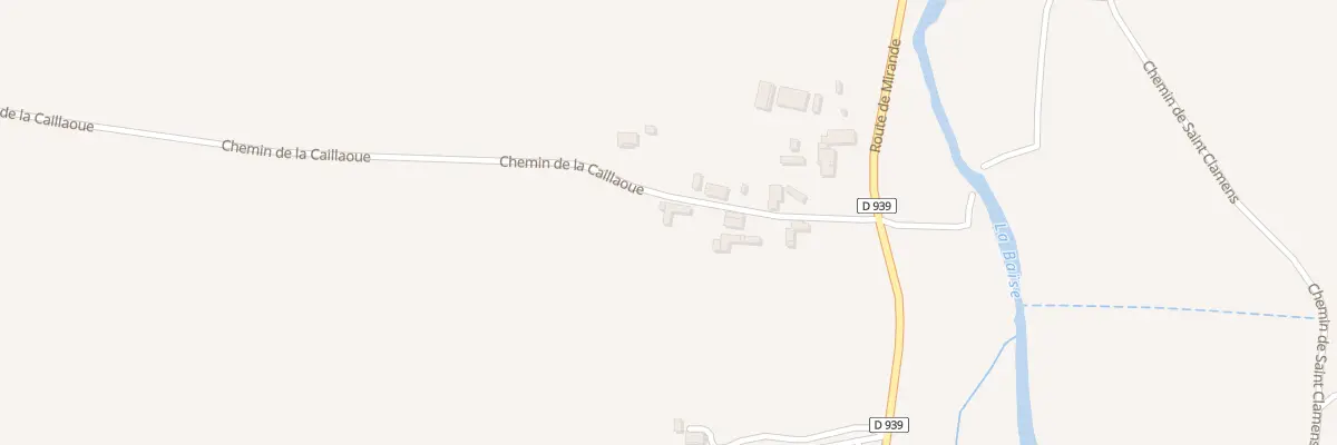 Plan du 5100 Caillaouo à Saint-Michel