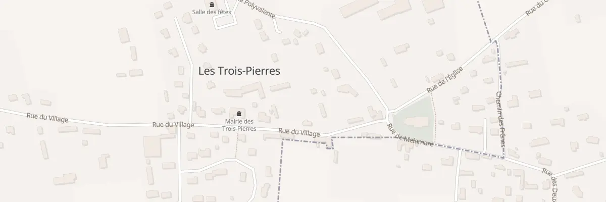 Plan du 5022 Les Trois Pierres aux Trois-Pierres