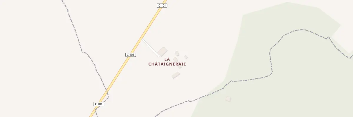 Plan du 37 La Chataigneraie à Saint-Quentin-de-Blavou