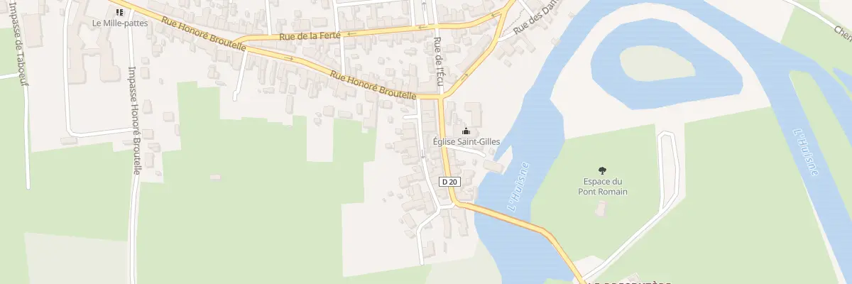 Plan du 10 Rue de l’Eglise à Montfort-le-Gesnois