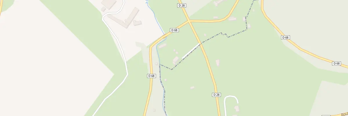 Plan du 14 Rte de la Vallee à Ganzeville