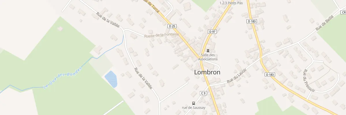 Plan du 7 Rue de Torcé à Lombron