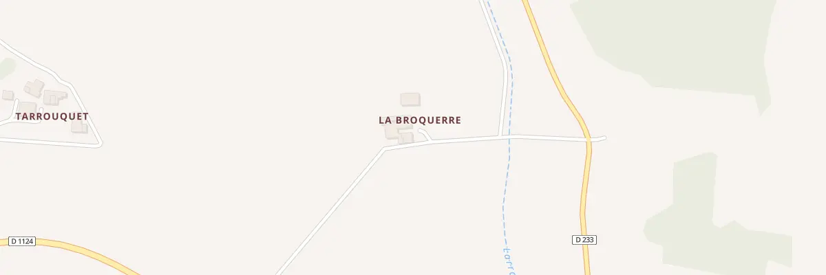Plan du 5192 La Broquerre à Biran