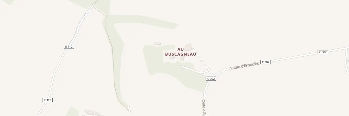 Plan du 5069A Au Buscagneau à Béraut
