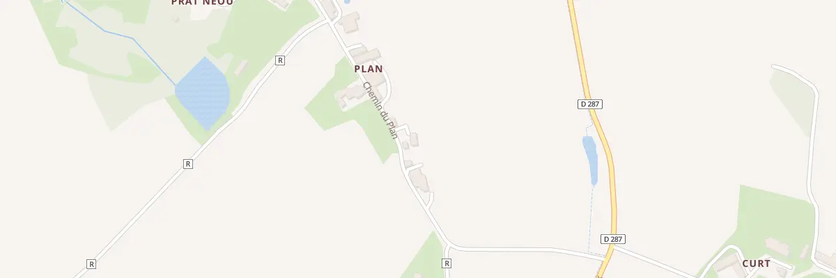 Plan du 354 Che du Plan à Calignac