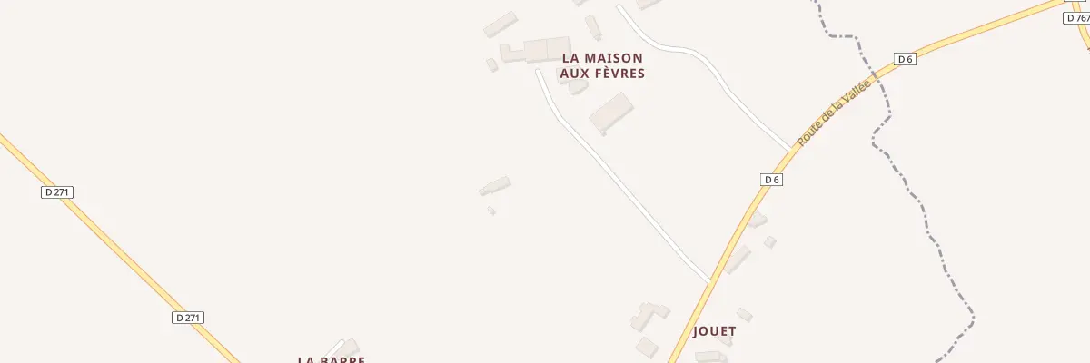 Plan du 1 Imp de la Maison aux Fèvres au Plantis