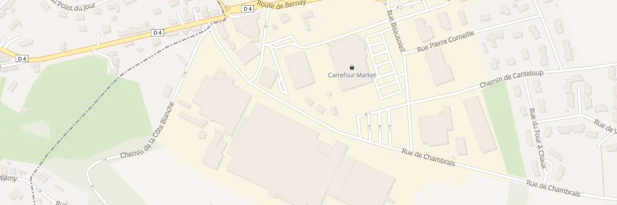Plan du 221 Rue de Chambrais à La Vespière-Friardel
