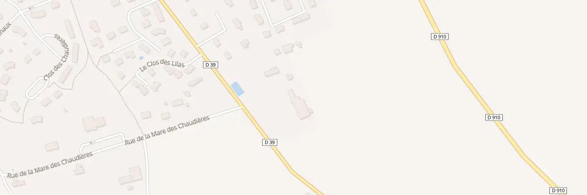 Plan du 487 Rte de Tancarville à La Cerlangue