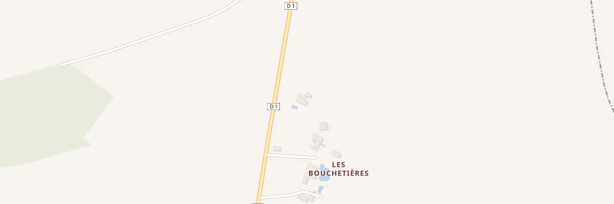 Plan du 5116 Les Bouchettieres à Gizay