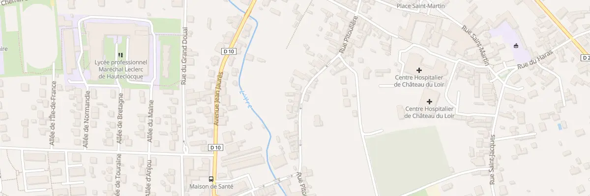 Plan du 34 Rue Pitouliere à Montval-sur-Loir