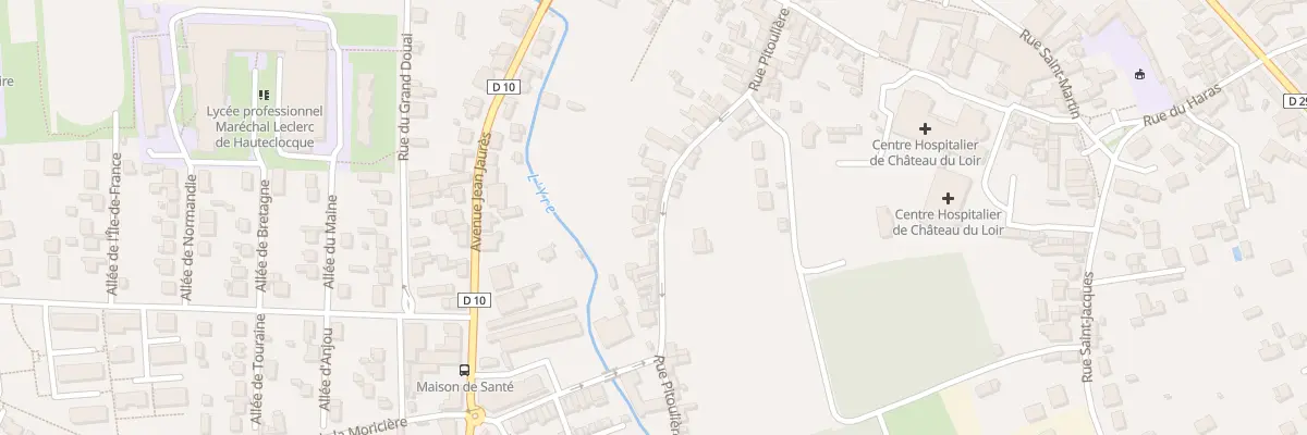 Plan du 36B Rue Pitouliere à Montval-sur-Loir