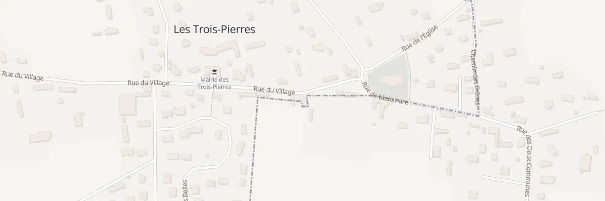 Plan du 11 Rue du Village aux Trois-Pierres