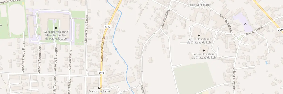 Plan du 30B Rue Pitouliere à Montval-sur-Loir