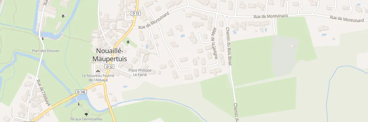 Plan du 1 All du Vigneau à Nouaillé-Maupertuis