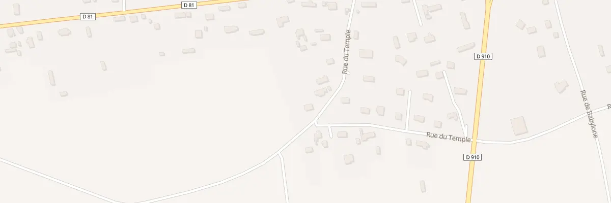 Plan du 9 Rue du Temple à La Remuée