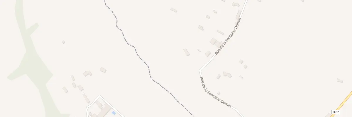 Plan du 436 Rue de la Fontaine Domin à Vannecrocq