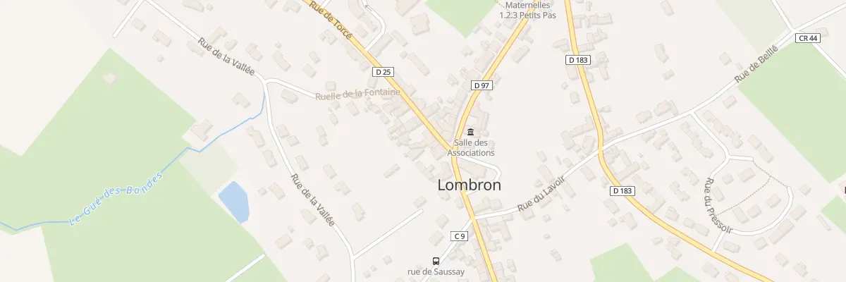 Plan du 5 Rue de Torcé à Lombron