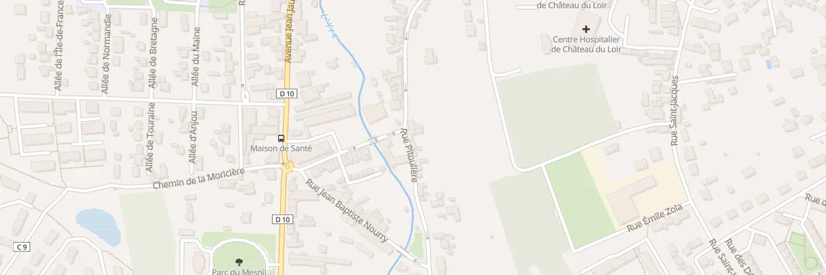 Plan du 29 Rue Pitouliere à Montval-sur-Loir