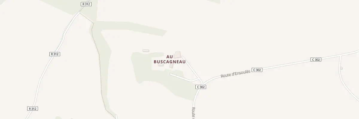Plan du 1439 Rte d’Ensoules à Béraut
