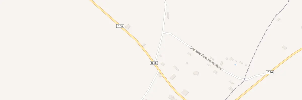 Plan du 1 Imp de la Heroudiere à Piencourt