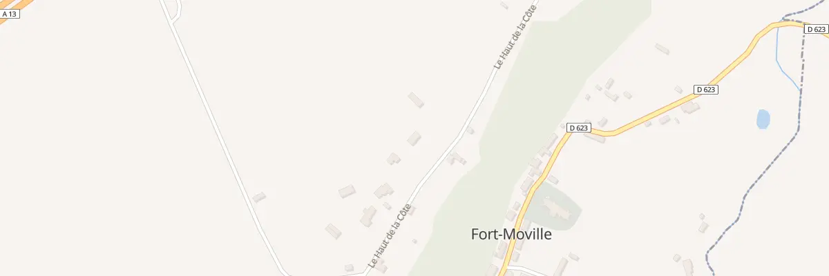 Plan du 7A Le Haut de la Cote à Fort-Moville