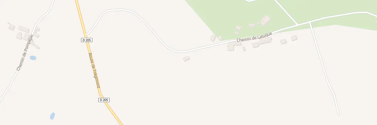Plan du 326 Chem de Latuque à Galapian