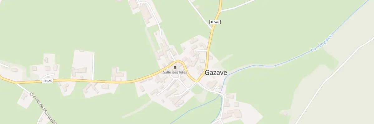 Plan du 5020 Le Hourquet à Gazave