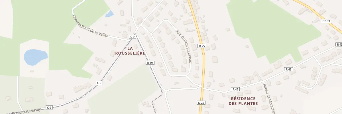 Plan du 7 Rue du Petit Fourneau à Lombron