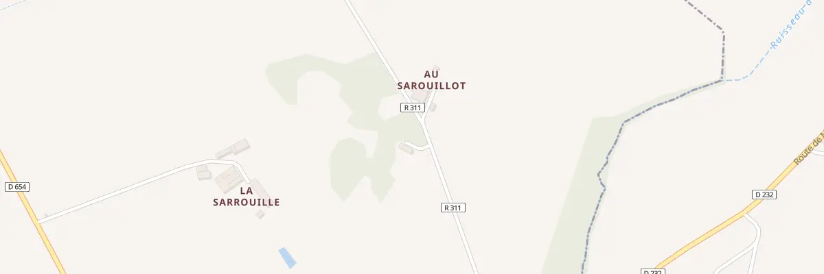 Plan du 5189 A la Sarrouille à Béraut