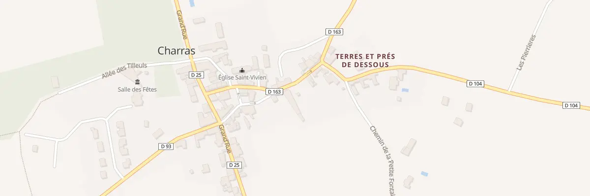 Plan du 4 Pl du Puits à Charras