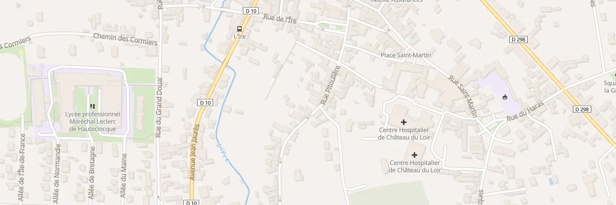 Plan du 18 Rue Pitouliere à Montval-sur-Loir
