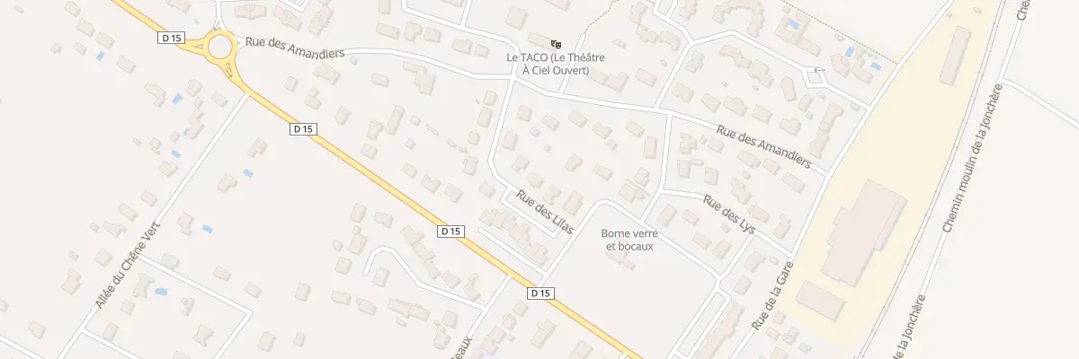 Plan du 52 Rue des Lilas à Dissay