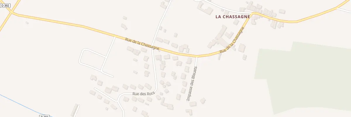Plan du 10 Rue de la Chassagne à Taponnat-Fleurignac