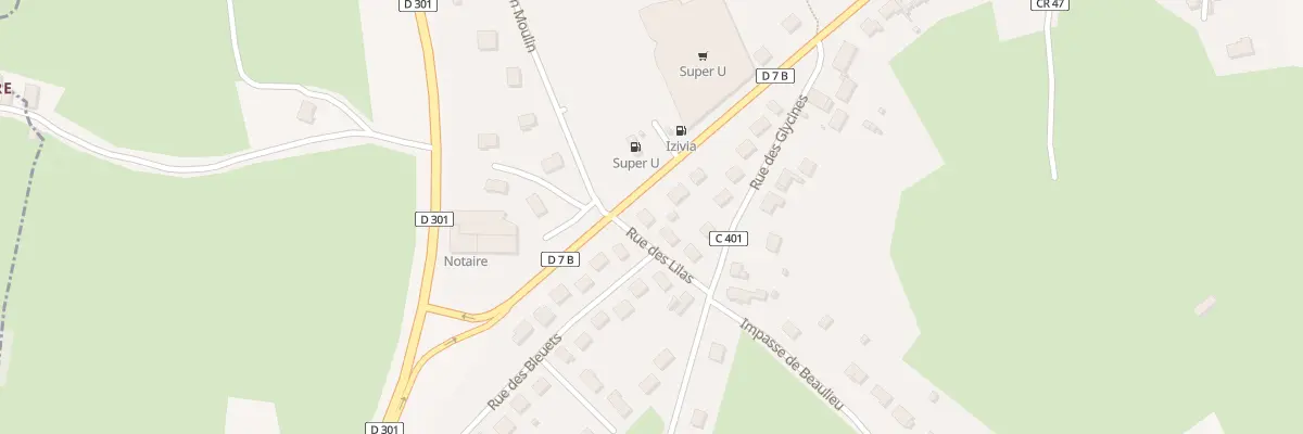 Plan du 5 Rue des Lilas à Bonnétable