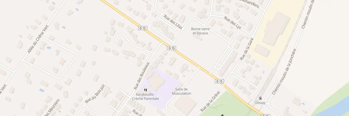 Plan du 161 Av du Clain à Dissay