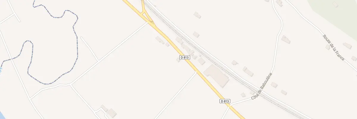 Plan du 203 Rte du 4 Août 1944 à Clermont-Dessous