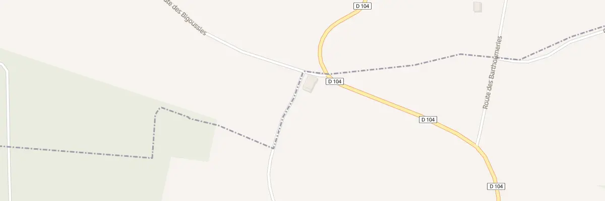 Plan du 1 Rte des Hauts de Dronne à Saint-Pardoux-de-Drône