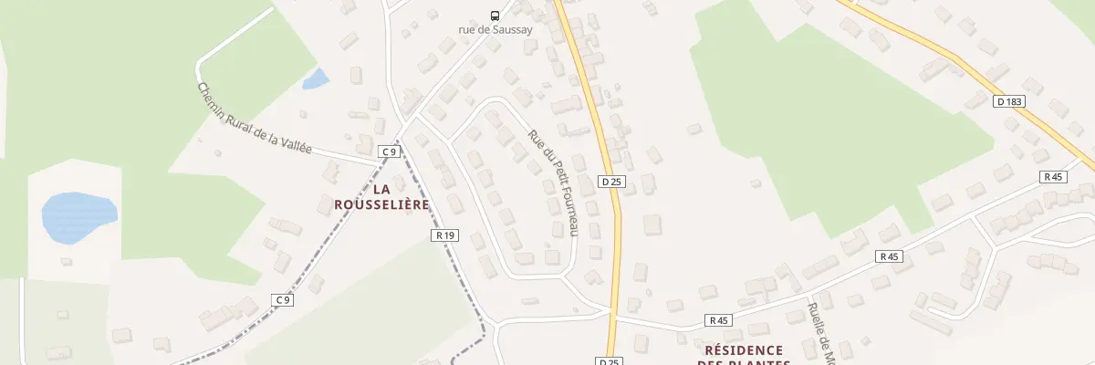 Plan du 19 Rue du Petit Fourneau à Lombron