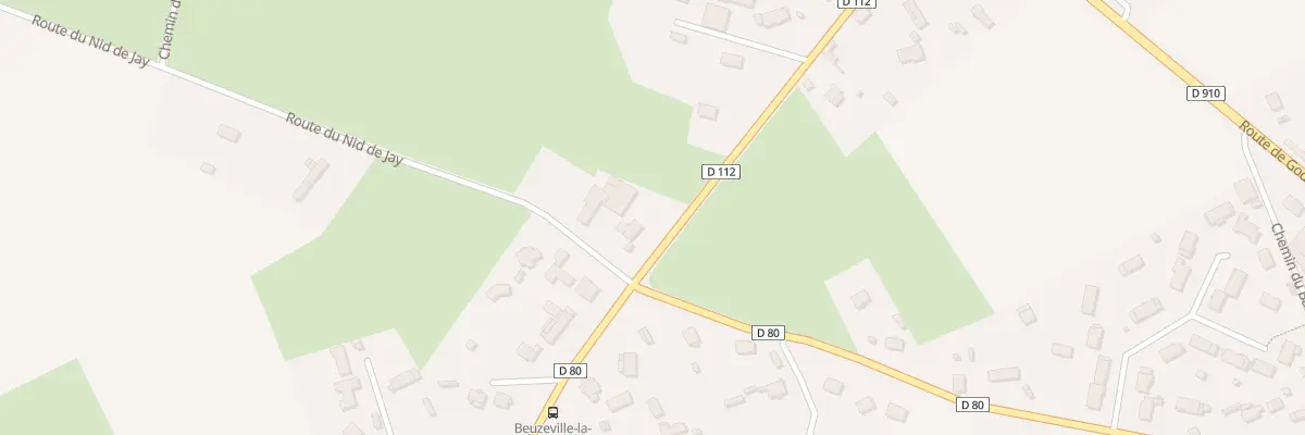 Plan du 326 Rte de St Jean de la Neuville à Beuzeville-la-Grenier