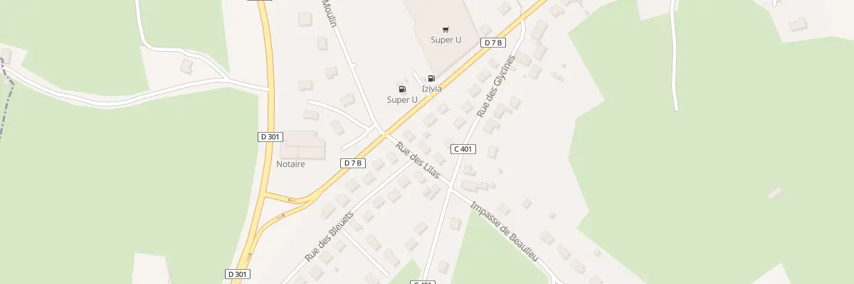 Plan du 3 Rue des Lilas à Bonnétable