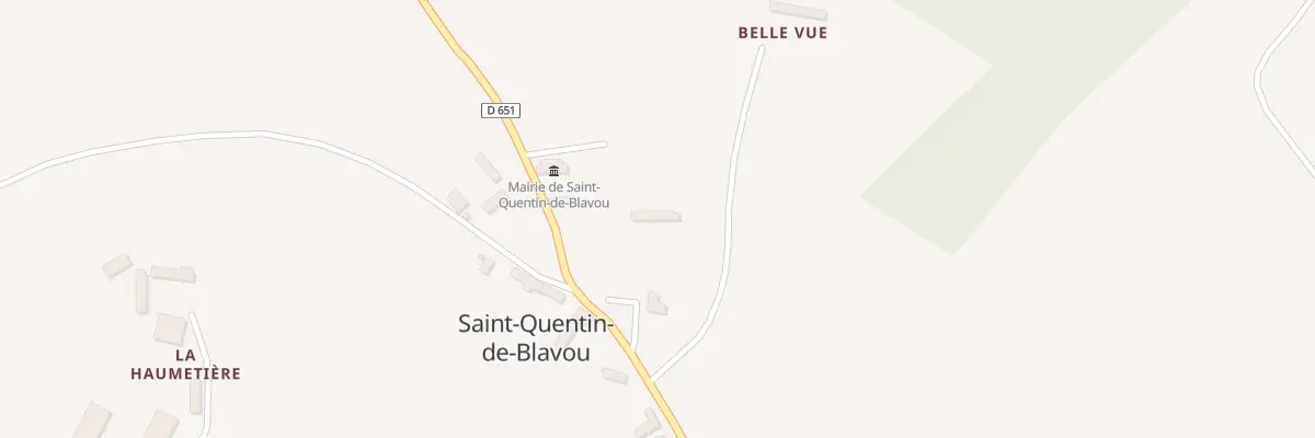Plan du 11 Le Bourg à Saint-Quentin-de-Blavou