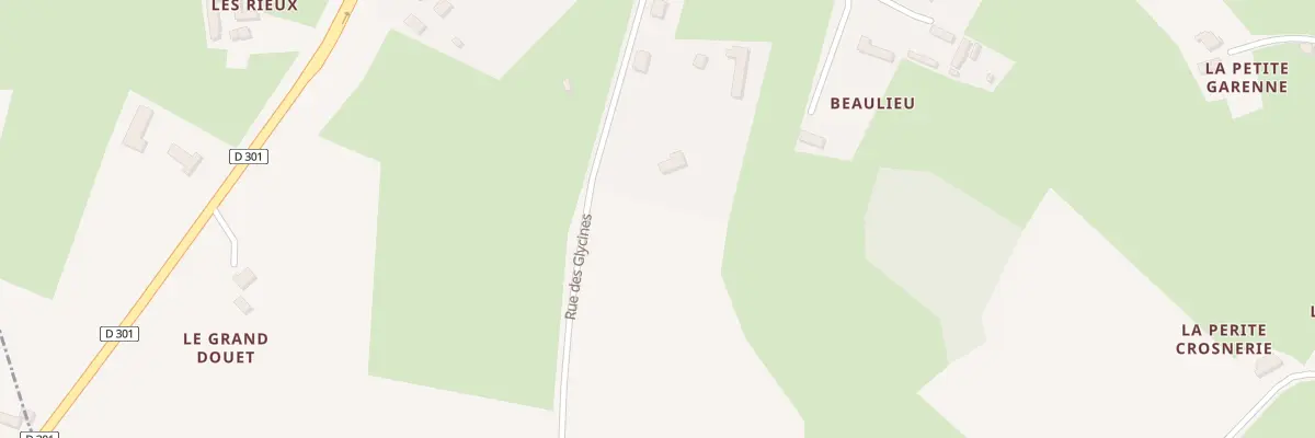 Plan du 30 Rue des Glycines à Bonnétable