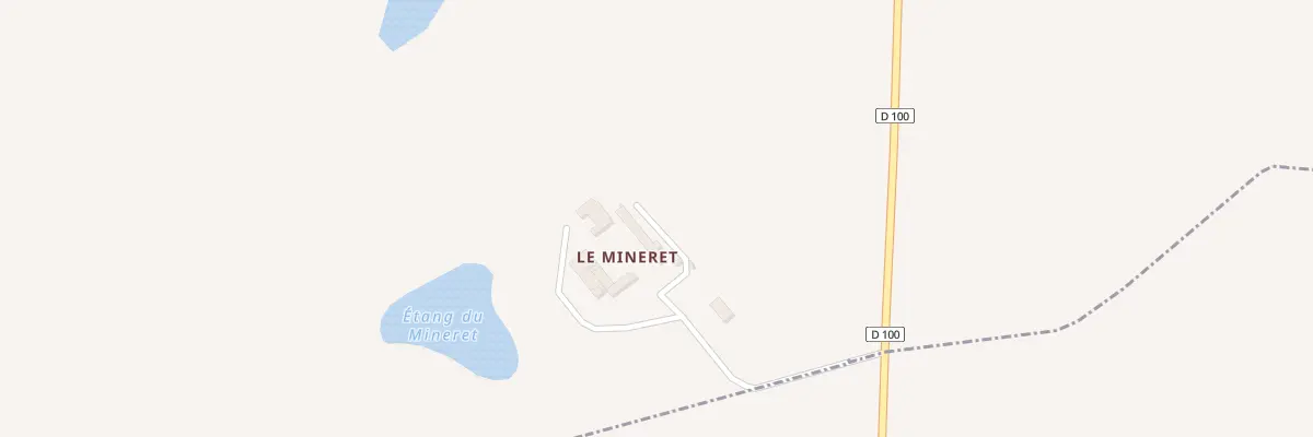 Plan du 4 Le Mineret à La Ferrière-Airoux