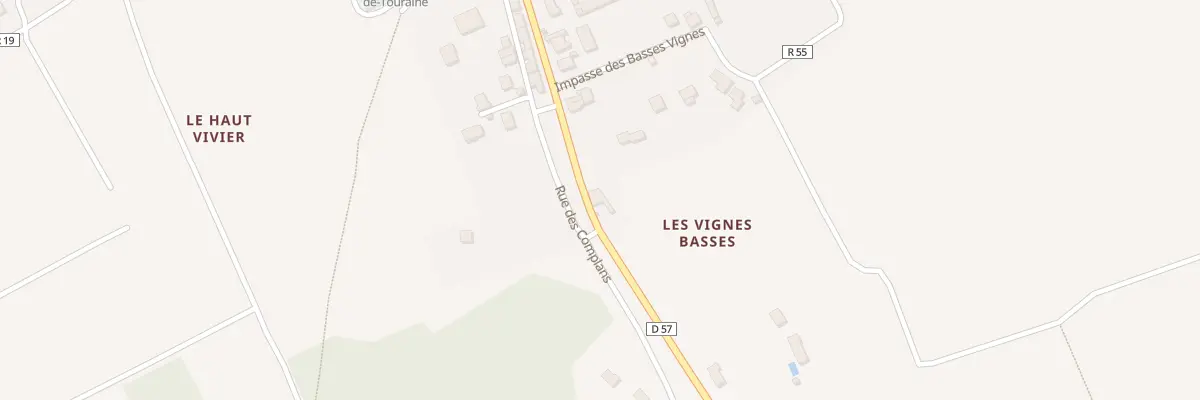 Plan du 37 Rue d’Azay le Rideau à Lignières-de-Touraine