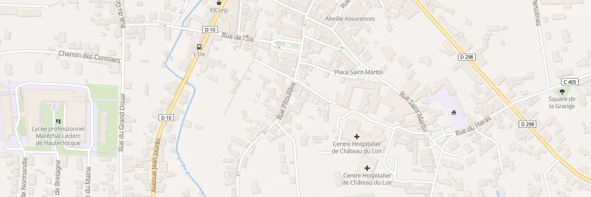 Plan du 9 Rue Pitouliere à Montval-sur-Loir