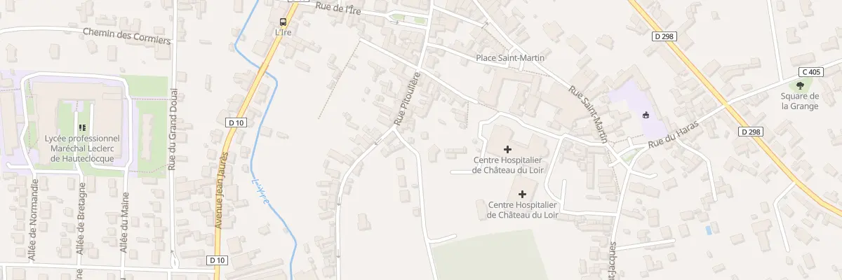 Plan du 6 Rue du Faubourg des Rognouses à Montval-sur-Loir